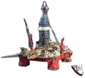 semi-submersible rig